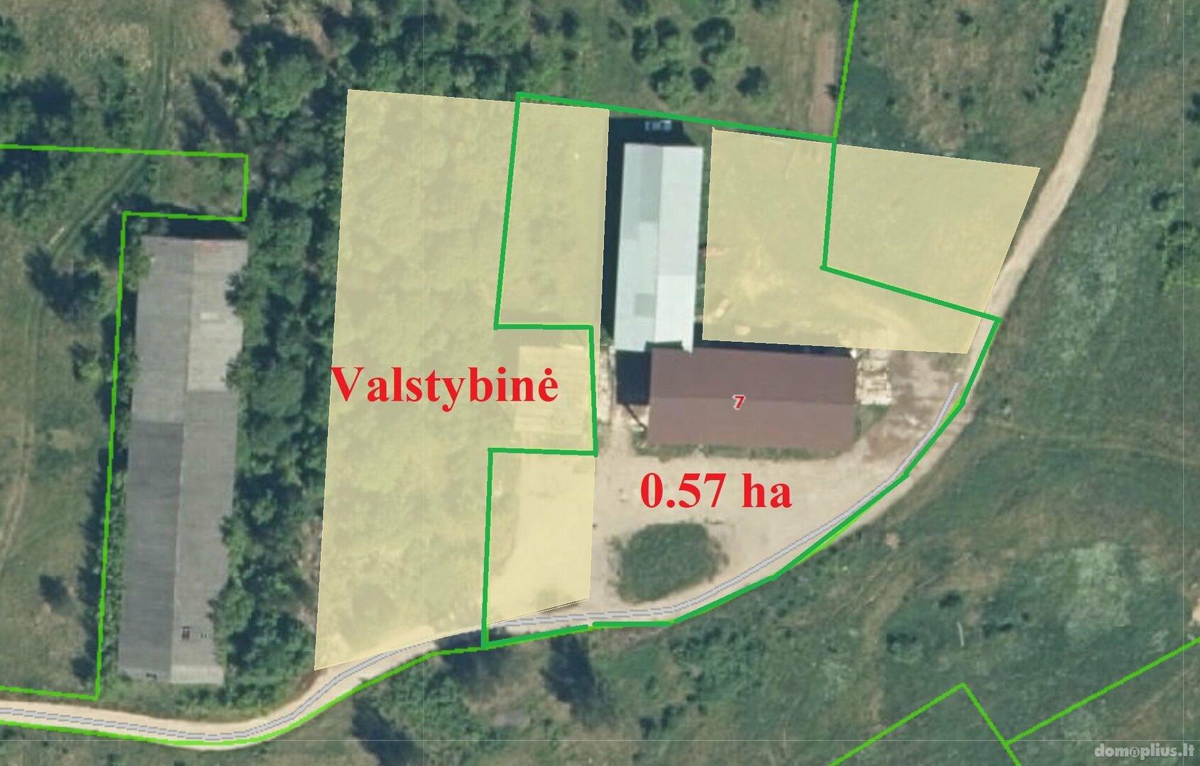 For sale Storage / Tourism and recreation / Commercial/service premises Kupiškio rajono sav., Subačiuje, Kupiškio g.