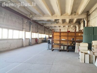 Manufacture and storage / Storage / Other Premises for rent Vilniuje, Naujamiestyje, Smolensko g.