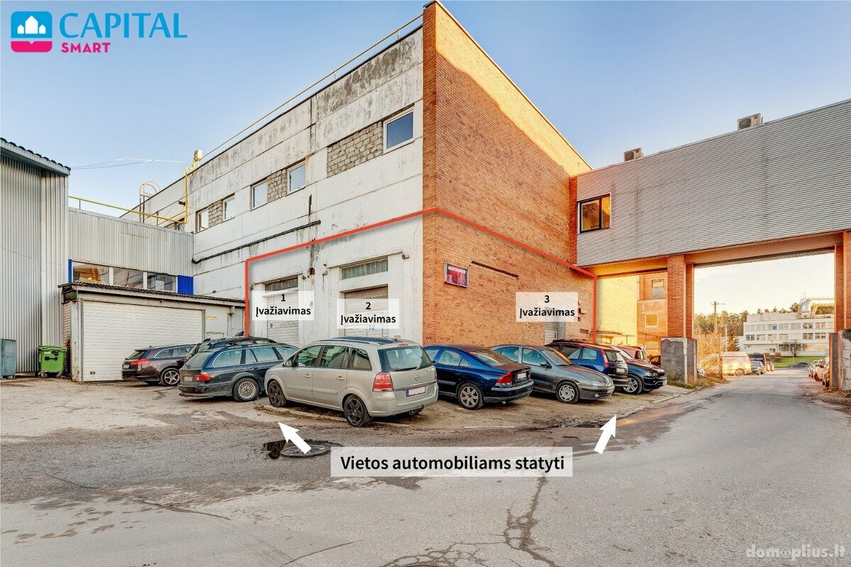 For sale Manufacture and storage premises Vilniuje, Baltupiuose, Ateities g.