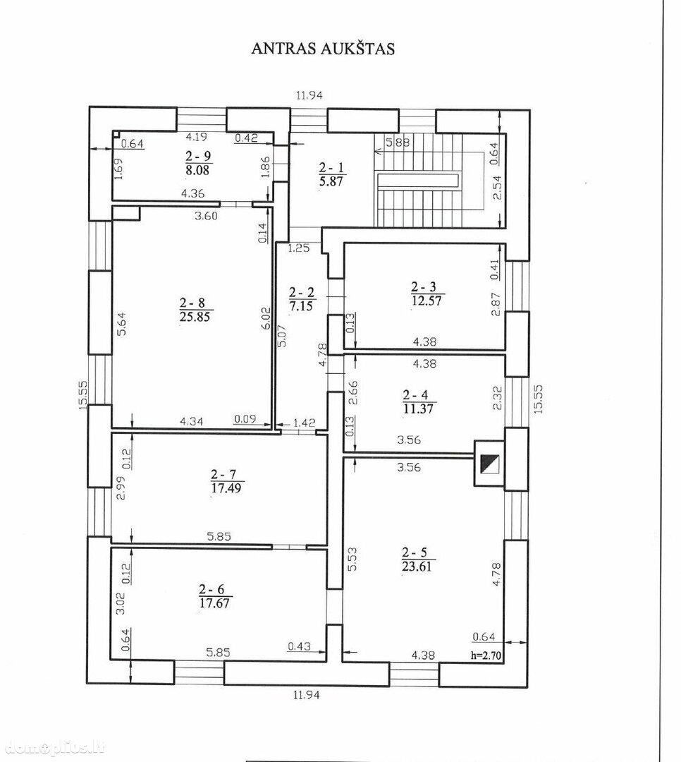 For sale Office / Other premises Radviliškio rajono sav., Radviliškyje, G. Sakalausko g.