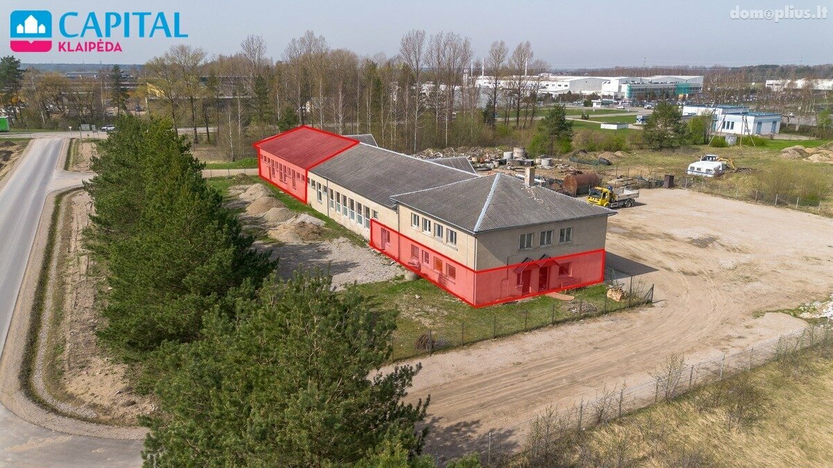 Parduodamos  patalpos Klaipėdos rajono sav., Gargžduose, Gamyklos g.