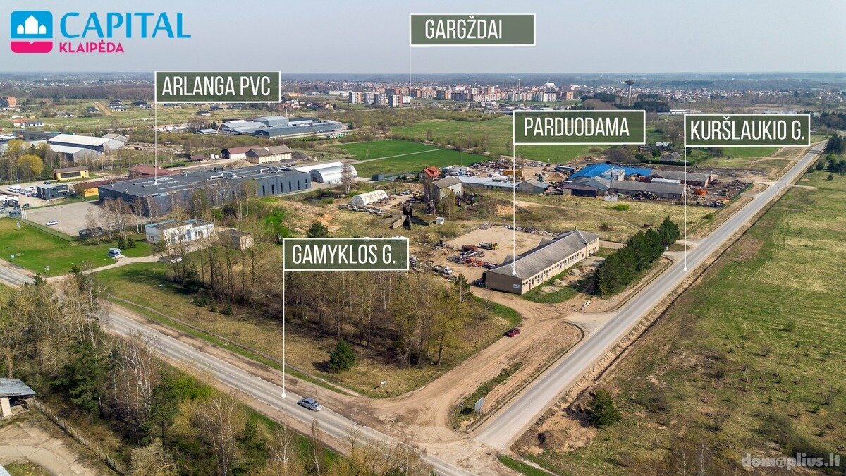 Parduodamos  patalpos Klaipėdos rajono sav., Gargžduose, Gamyklos g.