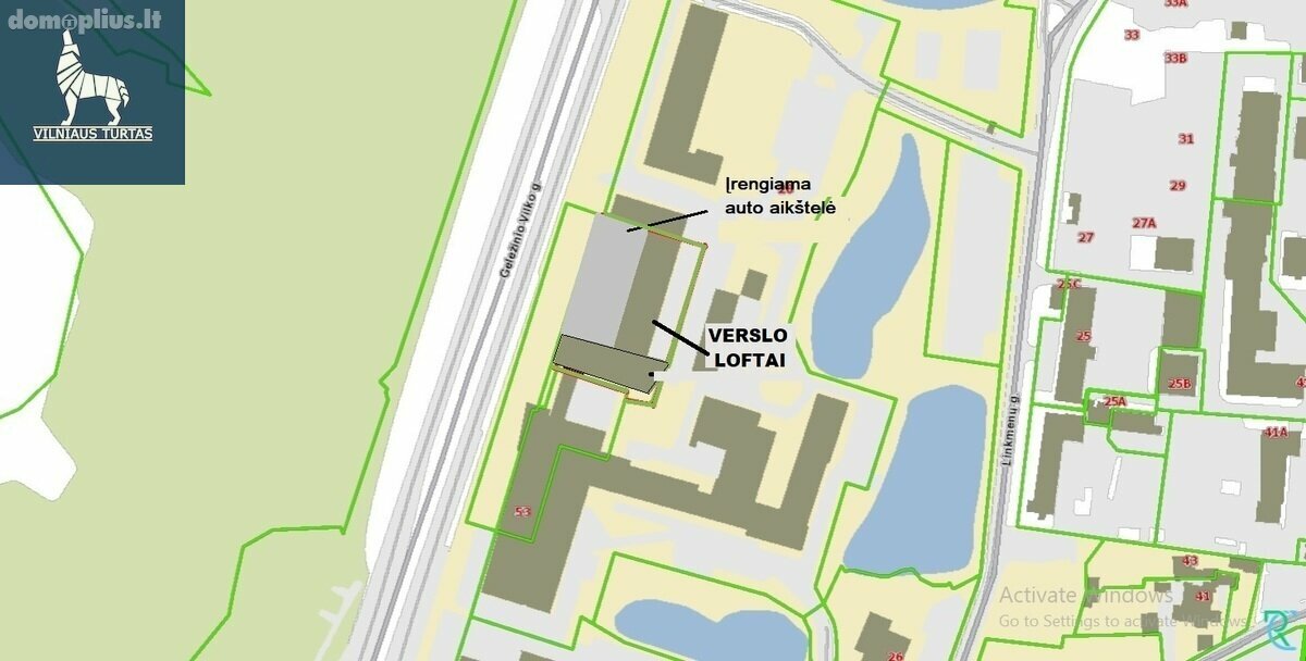 Biuro / Gamybos ir sandėliavimo / Prekybos ir paslaugų Patalpų nuoma Vilniuje, Šnipiškėse