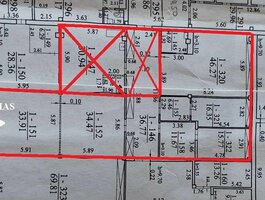 Biuro / Sandėliavimo / Prekybos ir paslaugų Patalpų nuoma Vilniuje, Žirmūnuose, Žirmūnų g.