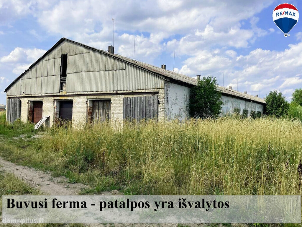 Продаётся  помещения Radviliškio rajono sav., Kurklaičiuose