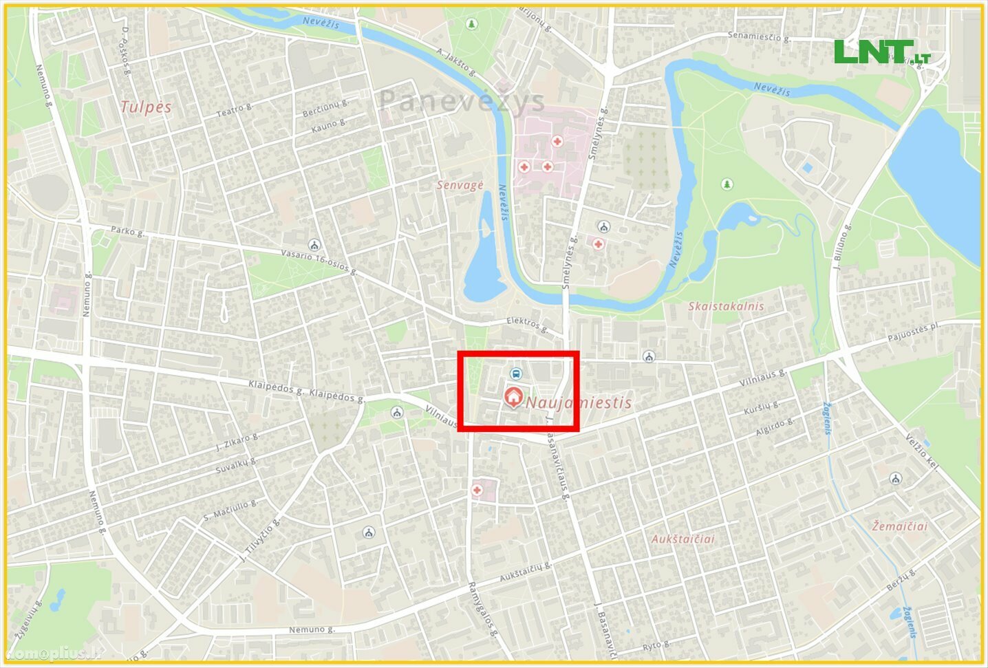 Parduodamos Biuro patalpos Panevėžyje, Centre, Savanorių a.