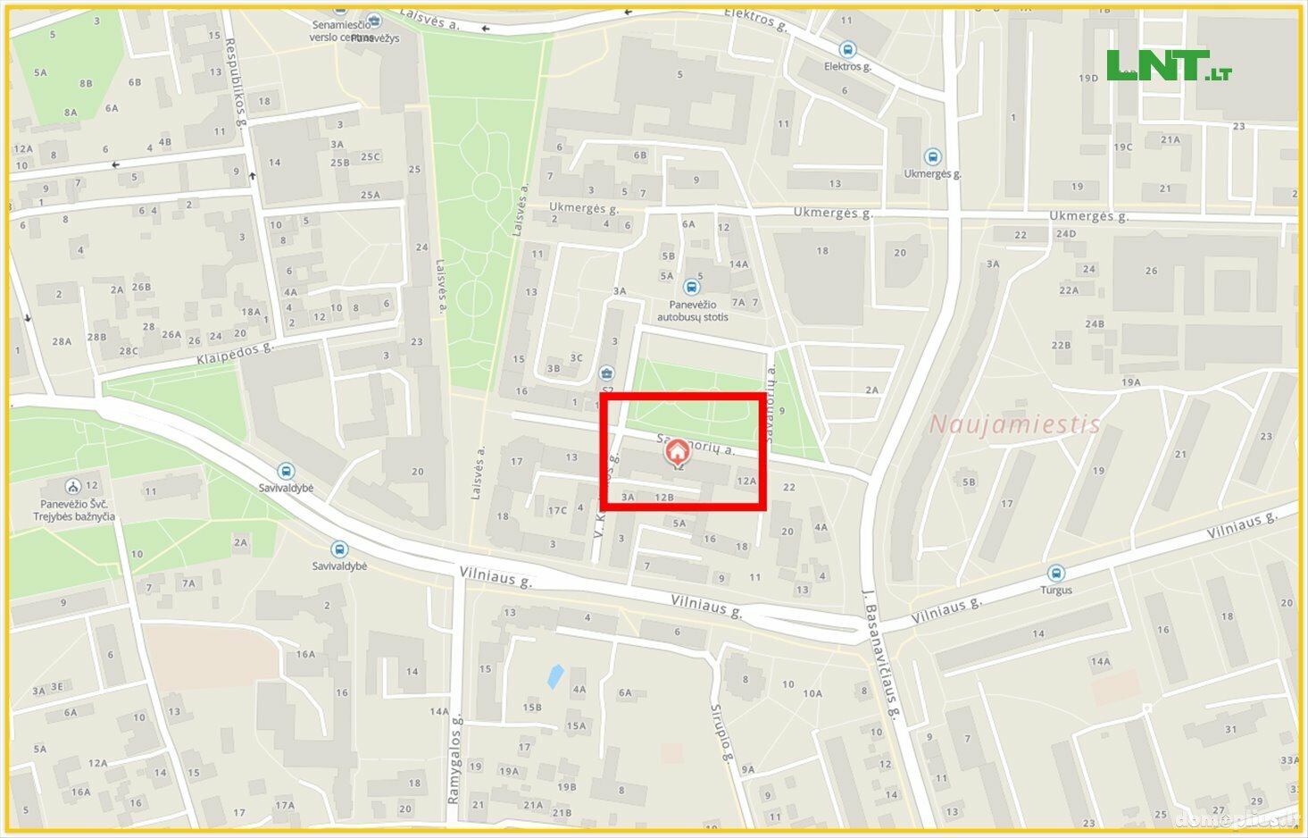 Parduodamos Biuro patalpos Panevėžyje, Centre, Savanorių a.