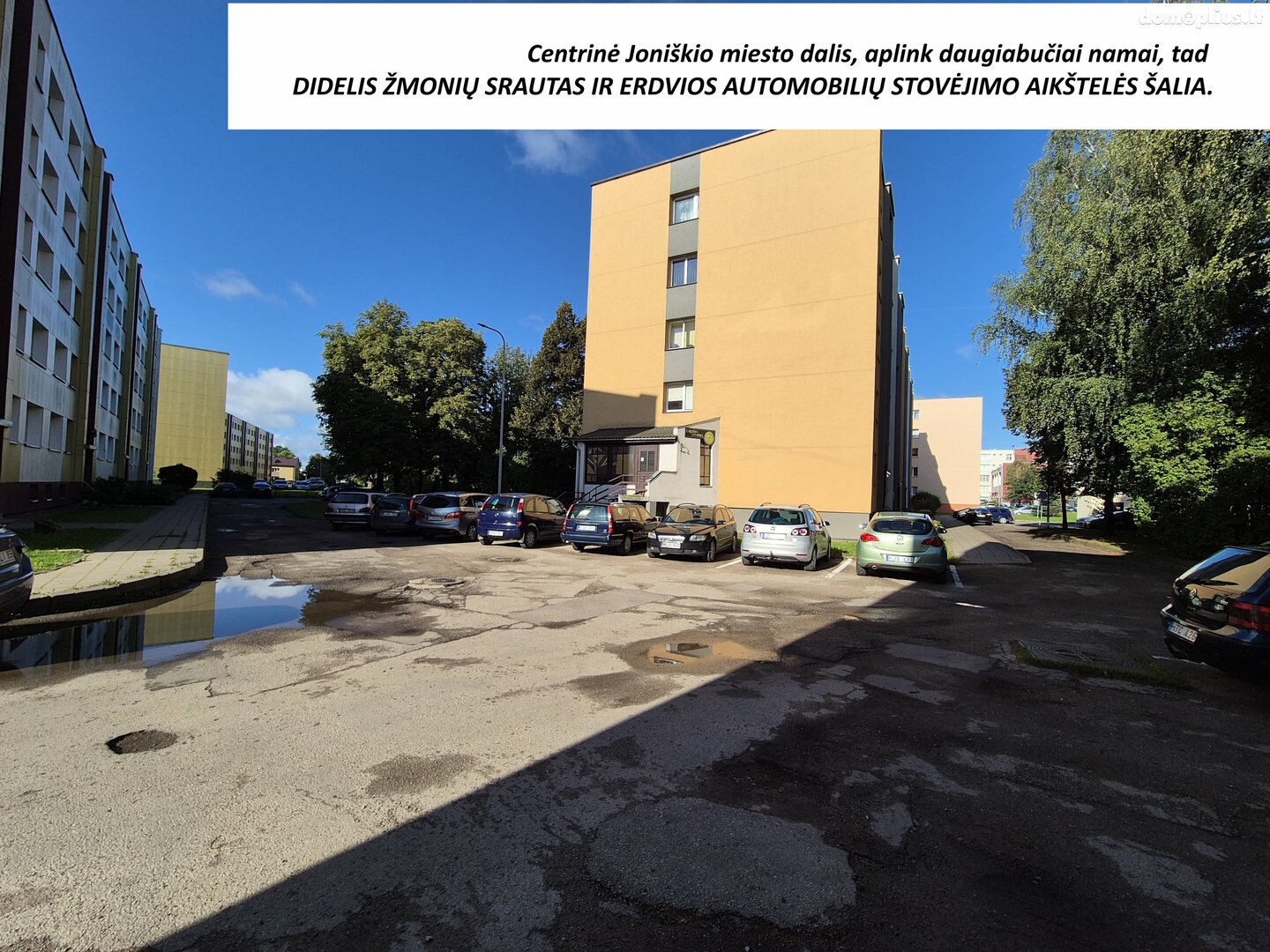 Parduodamos Biuro / Sandėliavimo / Turizmo ir rekreacijos patalpos Joniškio rajono sav., Joniškyje, Statybininkų g.
