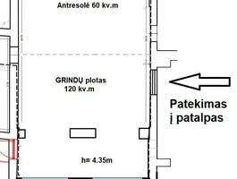 Parduodamos Biuro patalpos Vilniuje, Šeškinėje