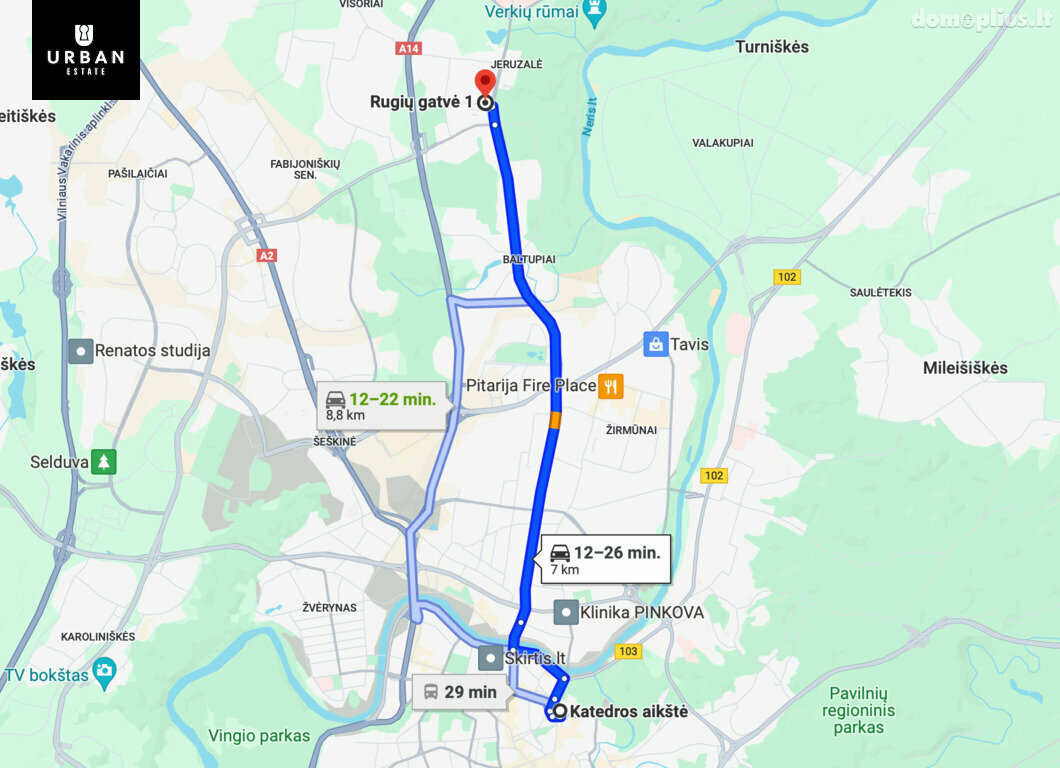 Biuro / Sandėliavimo / Kita Patalpų nuoma Vilniuje, Jeruzalėje, Rugių g.
