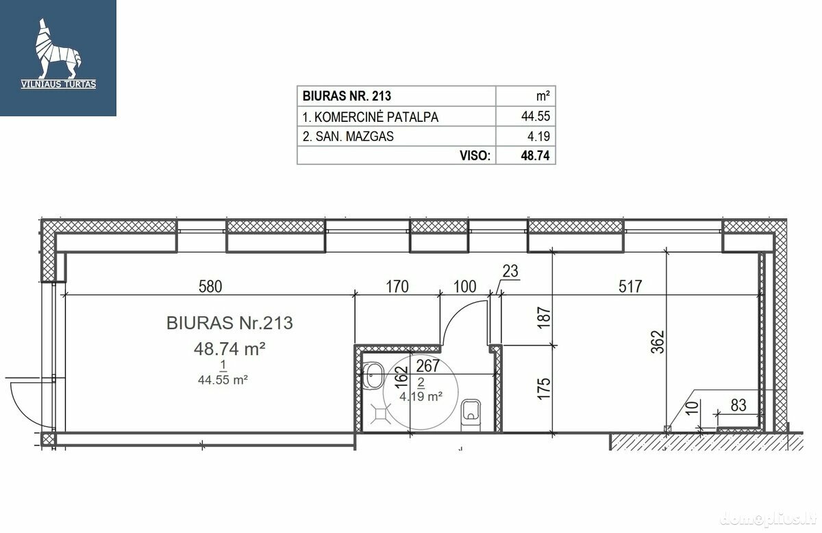 Parduodamos Biuro / Kita patalpos Vilniuje, Šnipiškėse