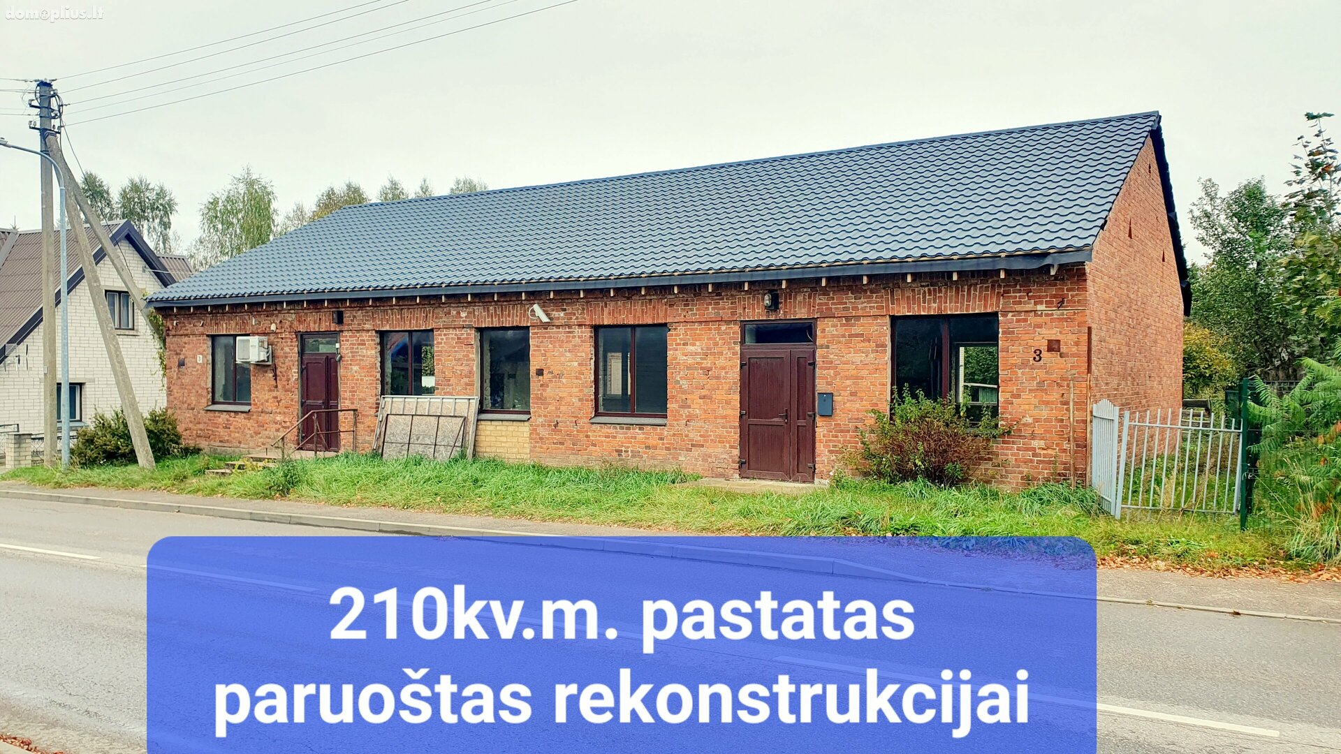 Parduodamos Gamybos ir sandėliavimo patalpos Širvintų rajono sav., Musninkuose, Gelvonų g.