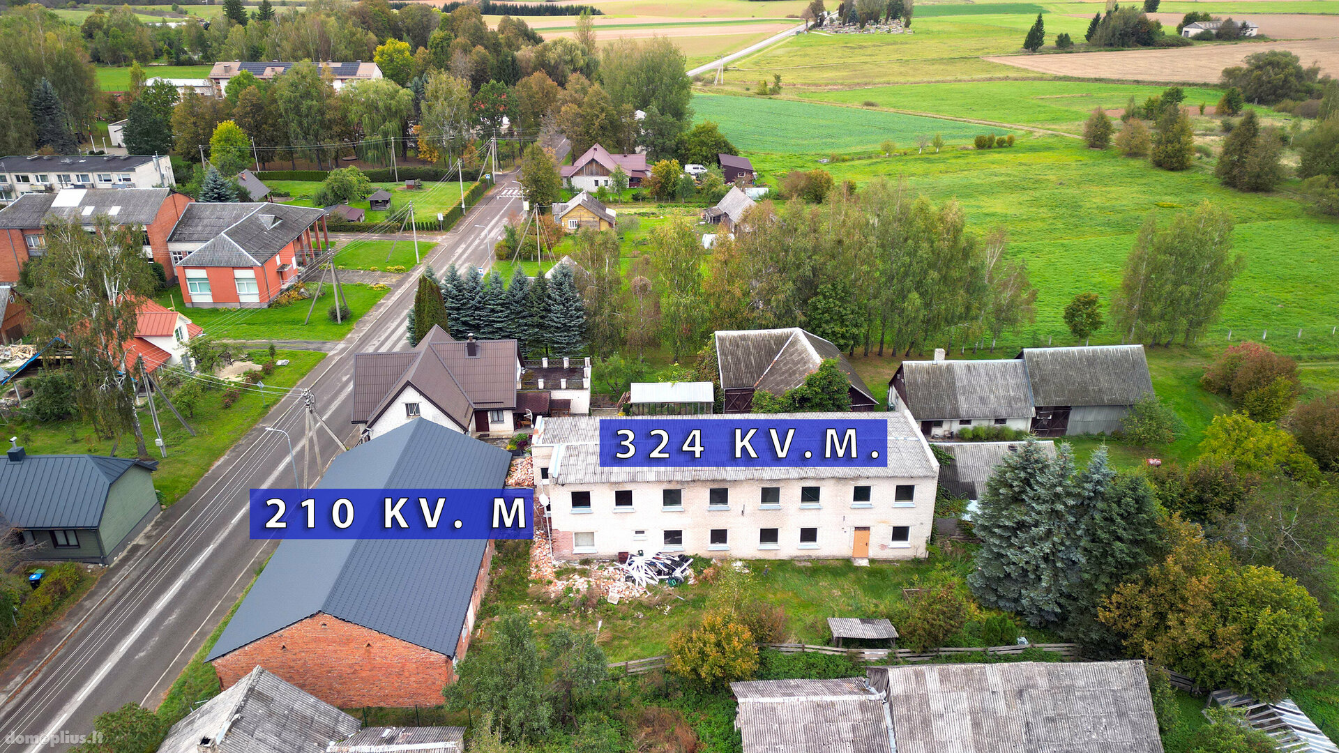 Parduodamos Gamybos ir sandėliavimo patalpos Širvintų rajono sav., Musninkuose, Gelvonų g.