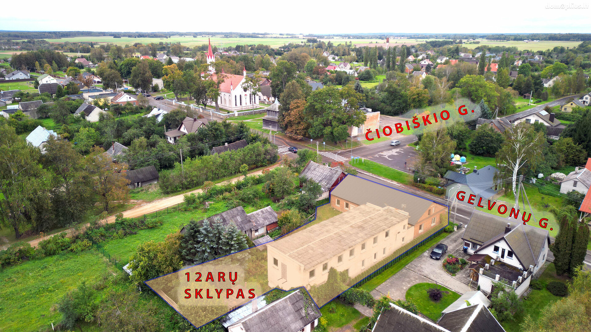 Parduodamos Gamybos ir sandėliavimo patalpos Širvintų rajono sav., Musninkuose, Gelvonų g.