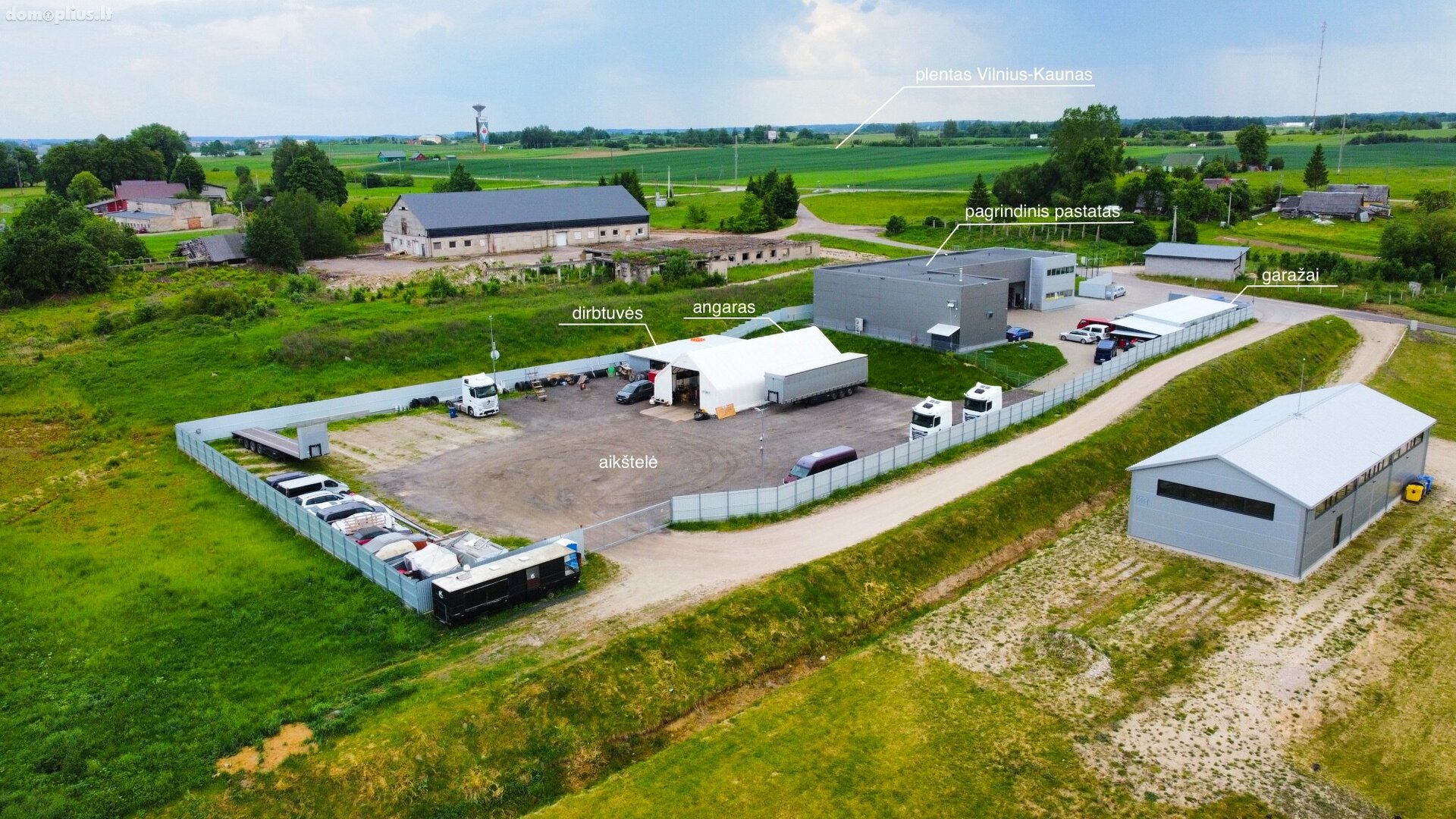 Parduodamos  patalpos Elektrėnų sav., Ausieniškėse, Gėlių g.