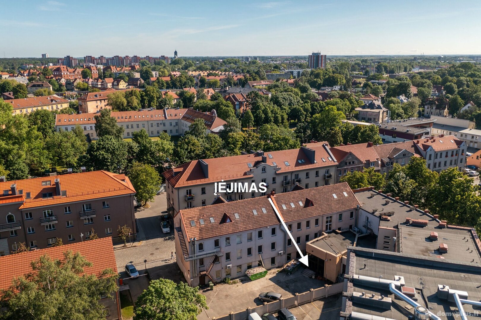 Biuro / Turizmo ir rekreacijos / Prekybos ir paslaugų Patalpų nuoma Klaipėdoje, Centre, J. Janonio g.