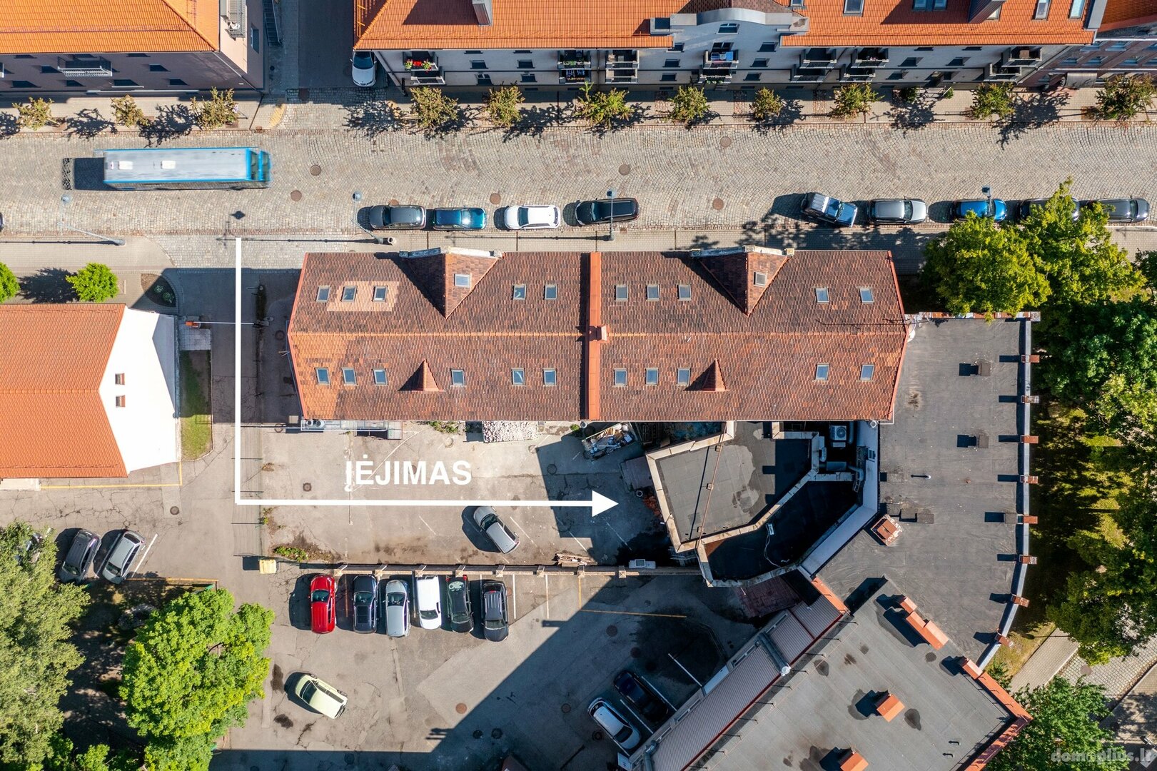 Biuro / Turizmo ir rekreacijos / Prekybos ir paslaugų Patalpų nuoma Klaipėdoje, Centre, J. Janonio g.