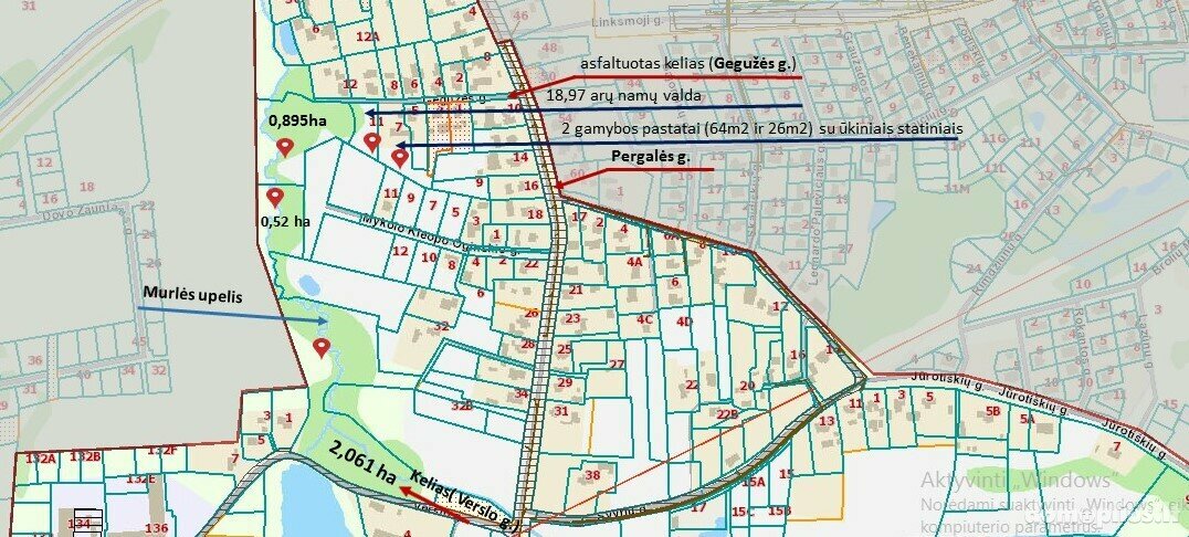 Продаётся Производственнoe и складскoe / Прочее помещения Vilniaus rajono sav., Grigaičiuose, Gegužės g.