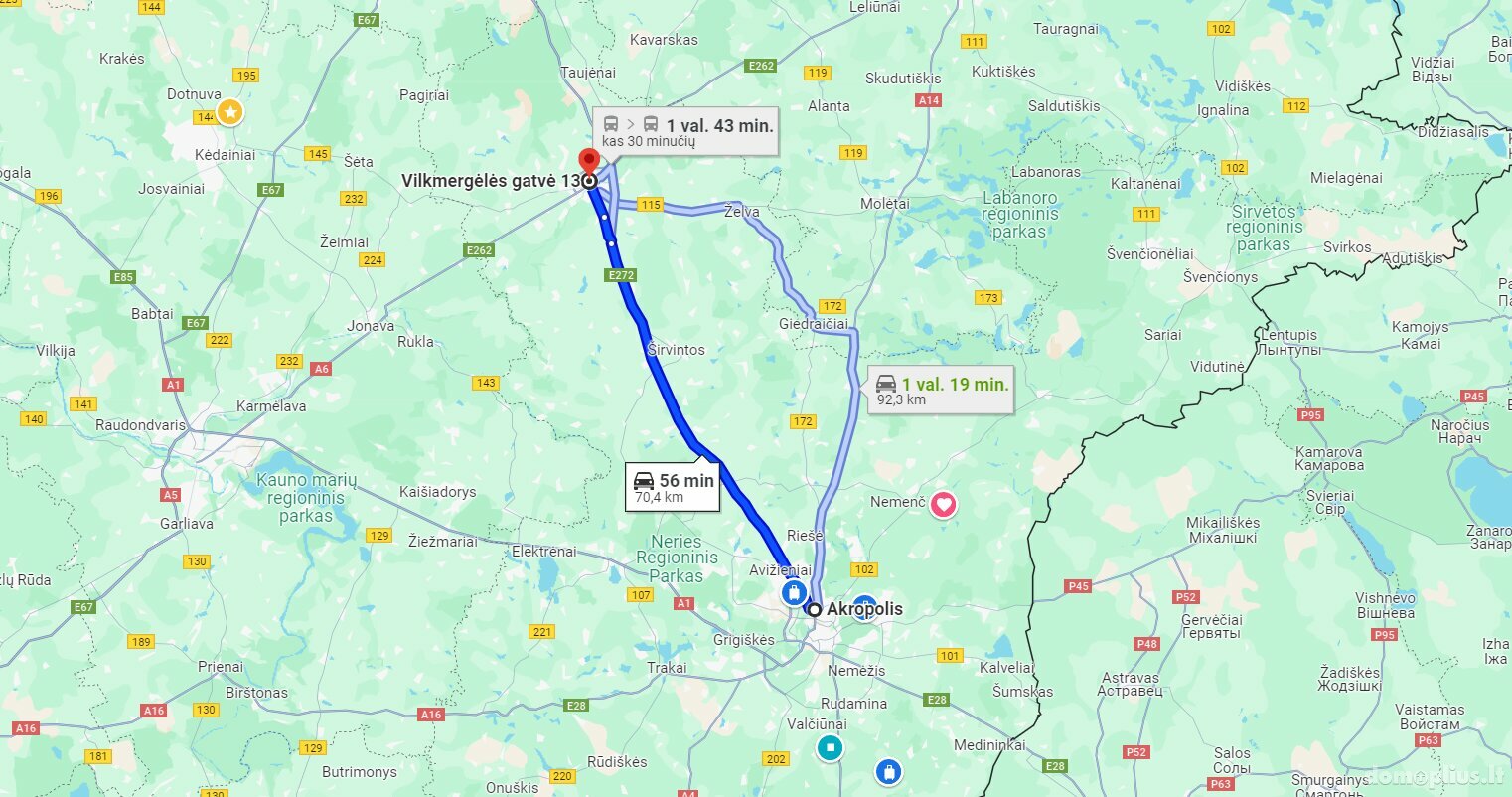 Parduodamos Biuro / Sandėliavimo / Turizmo ir rekreacijos patalpos Ukmergės rajono sav., Ukmergėje, Vilkmergėlės g.