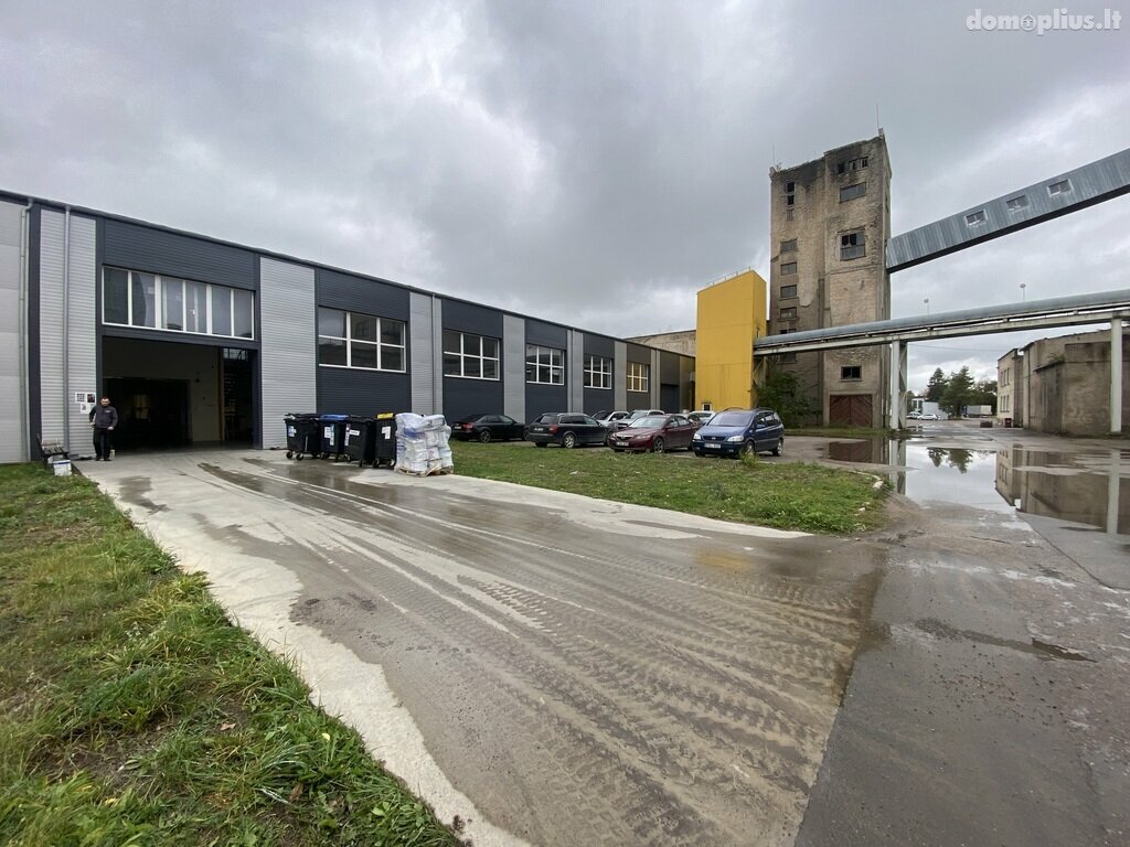 Parduodamos Gamybos ir sandėliavimo / Sandėliavimo patalpos Klaipėdos rajono sav., Gargžduose, Gamyklos g.
