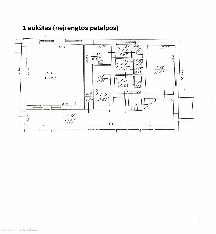 Parduodamos  patalpos Druskininkų sav., Druskininkuose, Gardino g.
