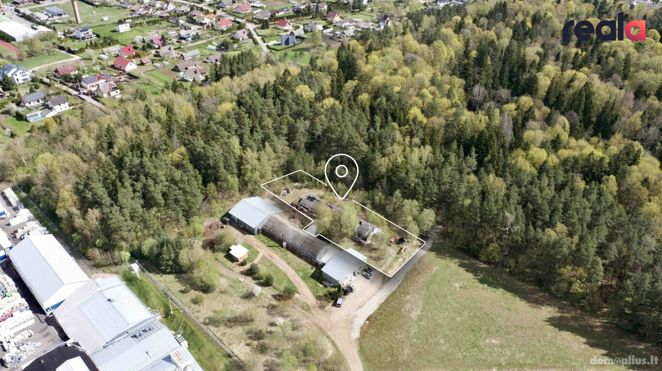 Parduodamos Gamybos ir sandėliavimo / Sandėliavimo patalpos Vilniaus rajono sav., Riešėje, Riešės g.