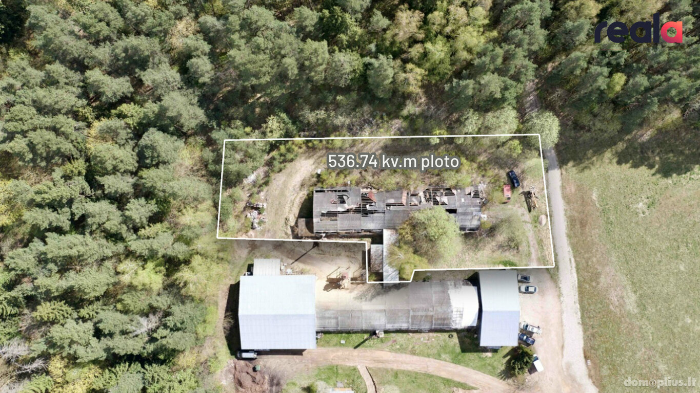 Parduodamos Gamybos ir sandėliavimo / Sandėliavimo patalpos Vilniaus rajono sav., Riešėje, Riešės g.