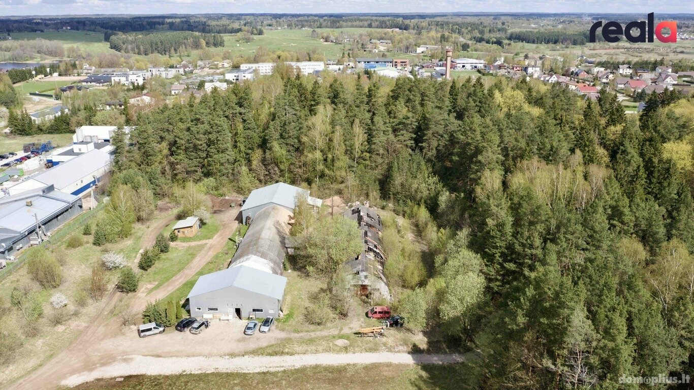 Parduodamos Gamybos ir sandėliavimo / Sandėliavimo patalpos Vilniaus rajono sav., Riešėje, Riešės g.