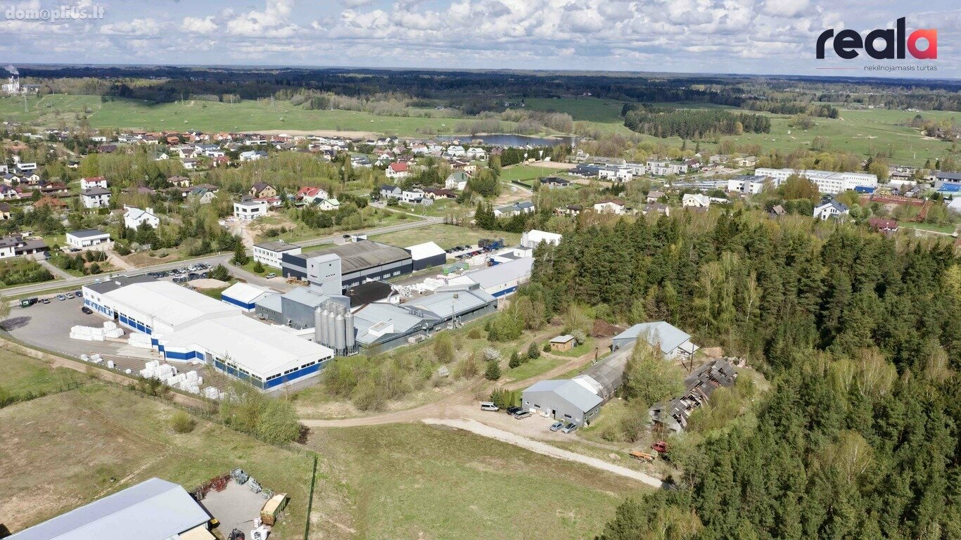 Parduodamos Gamybos ir sandėliavimo / Sandėliavimo patalpos Vilniaus rajono sav., Riešėje, Riešės g.