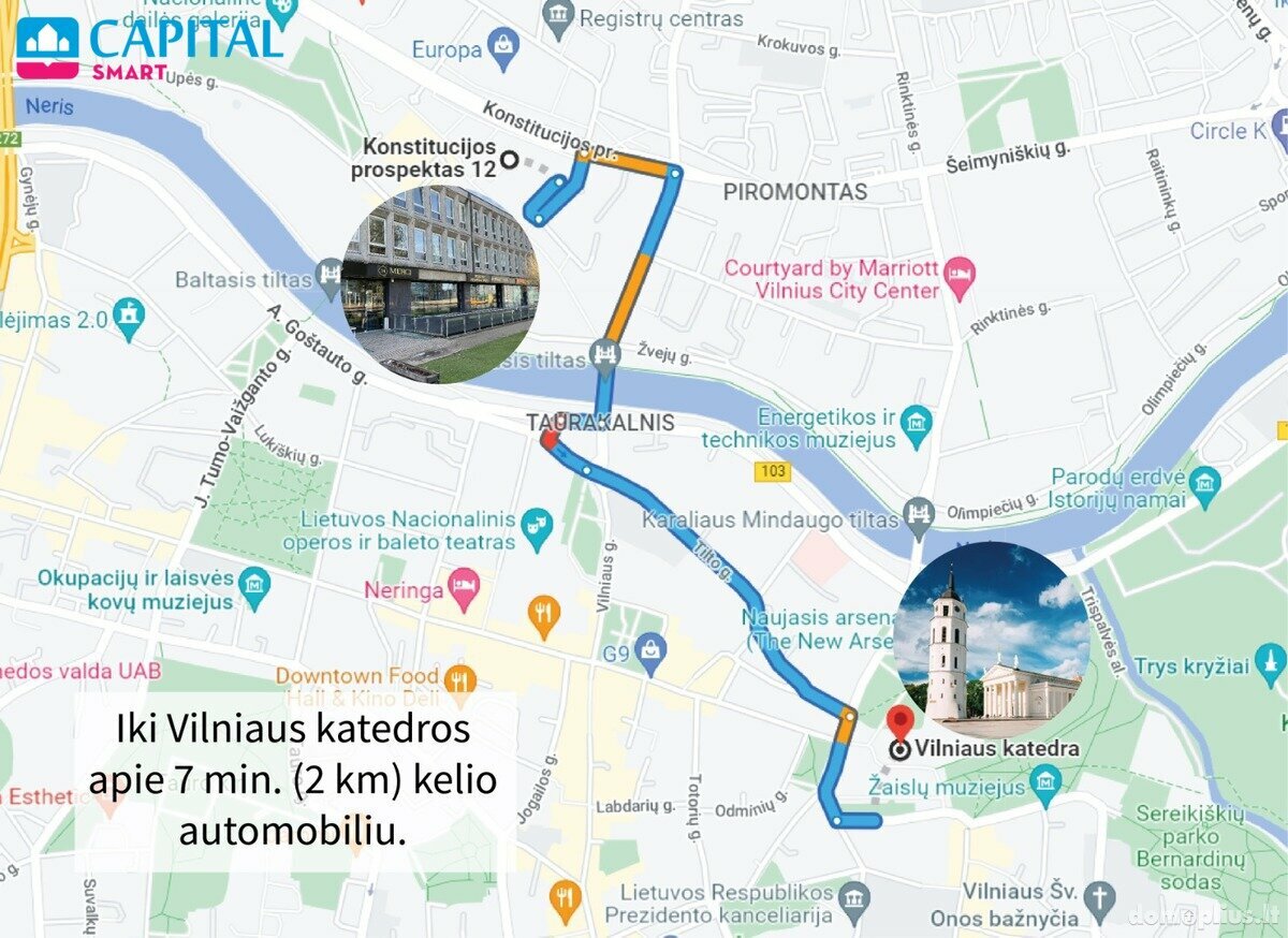 Sandėliavimo / Prekybos ir paslaugų / Maitinimo Patalpų nuoma Vilniuje, Šnipiškėse, Konstitucijos pr.
