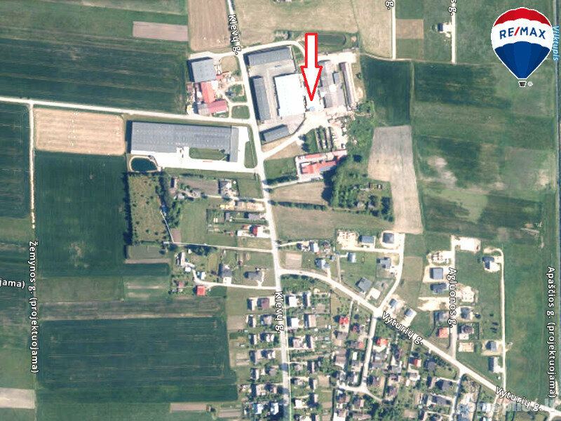 Parduodamos Gamybos ir sandėliavimo patalpos Panevėžio rajono sav., Vaivaduose, Klevų g.