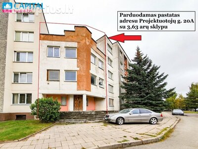 Parduodamos Biuro / Kita patalpos Panevėžyje, Kniaudiškiuose, Projektuotojų g.