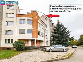 Parduodamos Biuro / Kita patalpos Panevėžyje, Kniaudiškiuose, Projektuotojų g.