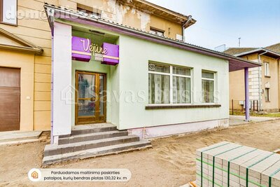 Продаётся Питания помещения Šiauliuose, Centre, Stoties g.