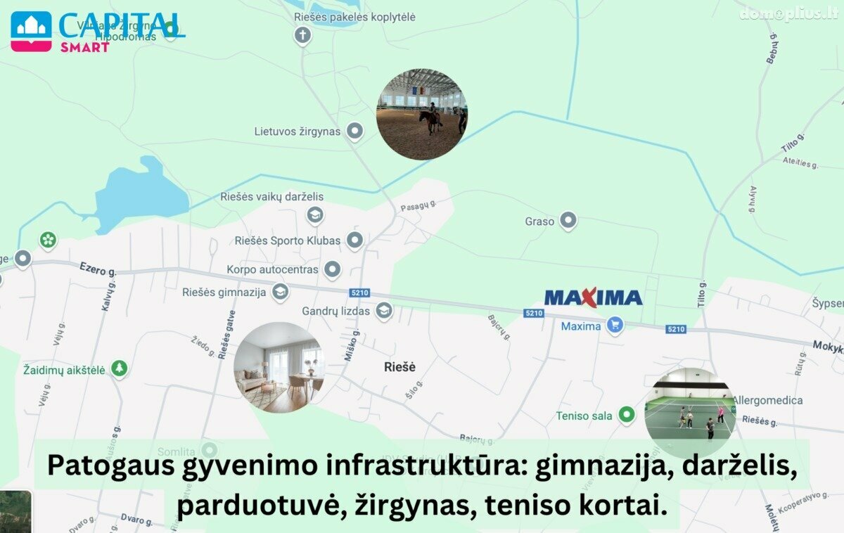Parduodamos Biuro / Gamybos ir sandėliavimo patalpos Vilniaus rajono sav., Riešėje, Miško g.