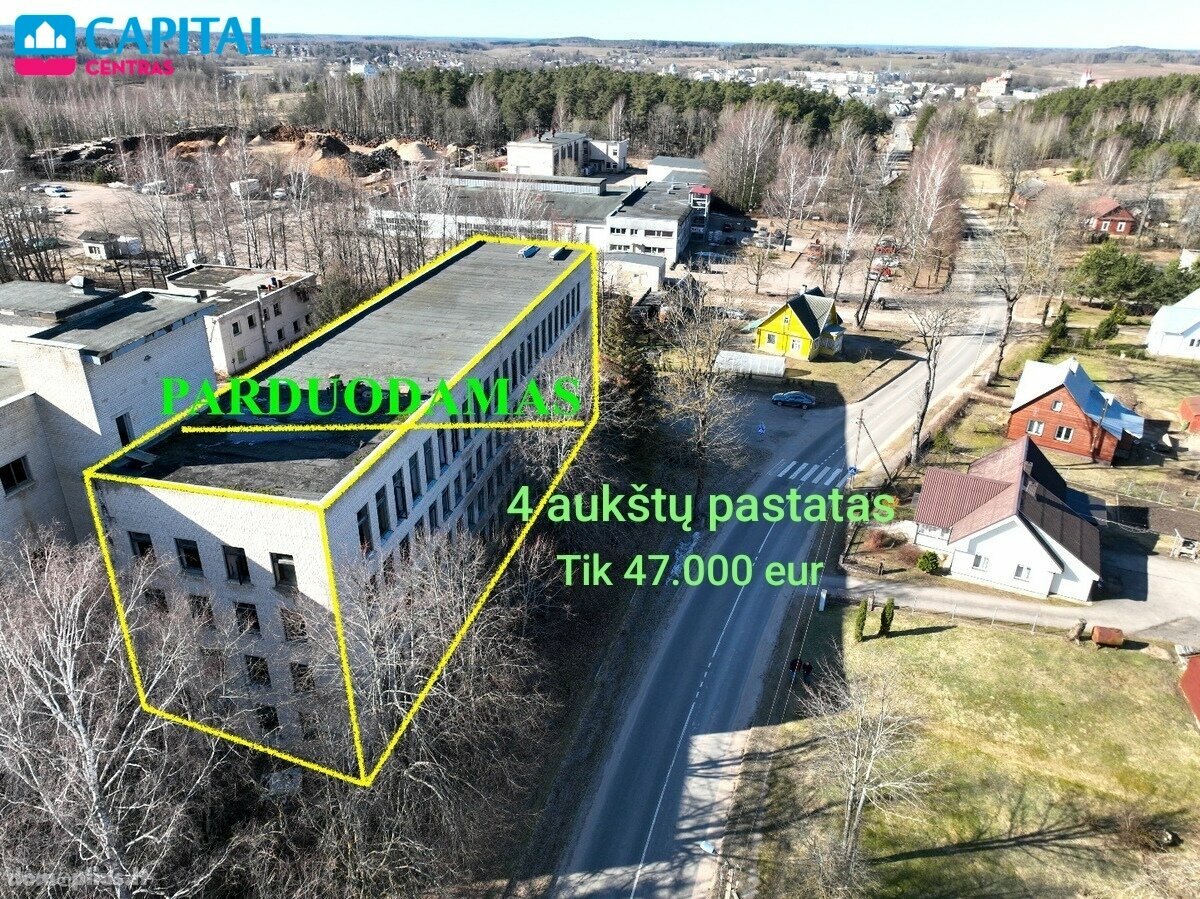 Parduodamos Biuro patalpos Švenčionių rajono sav., Švenčionyse, Lentupio g.