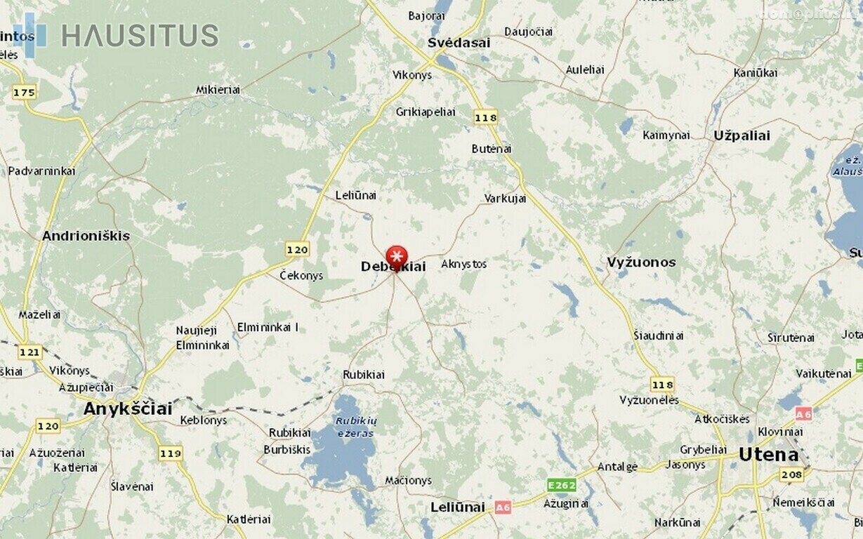Parduodamos Sandėliavimo patalpos Anykščių rajono sav., Debeikiuose, Trumbatiškio g.