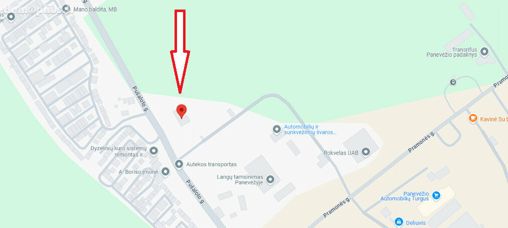 Parduodamos Biuro / Gamybos ir sandėliavimo / Sandėliavimo patalpos Panevėžyje, Pramonėse, Pušaloto g.