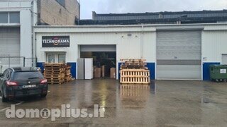 Sandėliavimo / Gamybos ir sandėliavimo Patalpų nuoma Klaipėdoje, Kauno, Paryžiaus Komunos g.