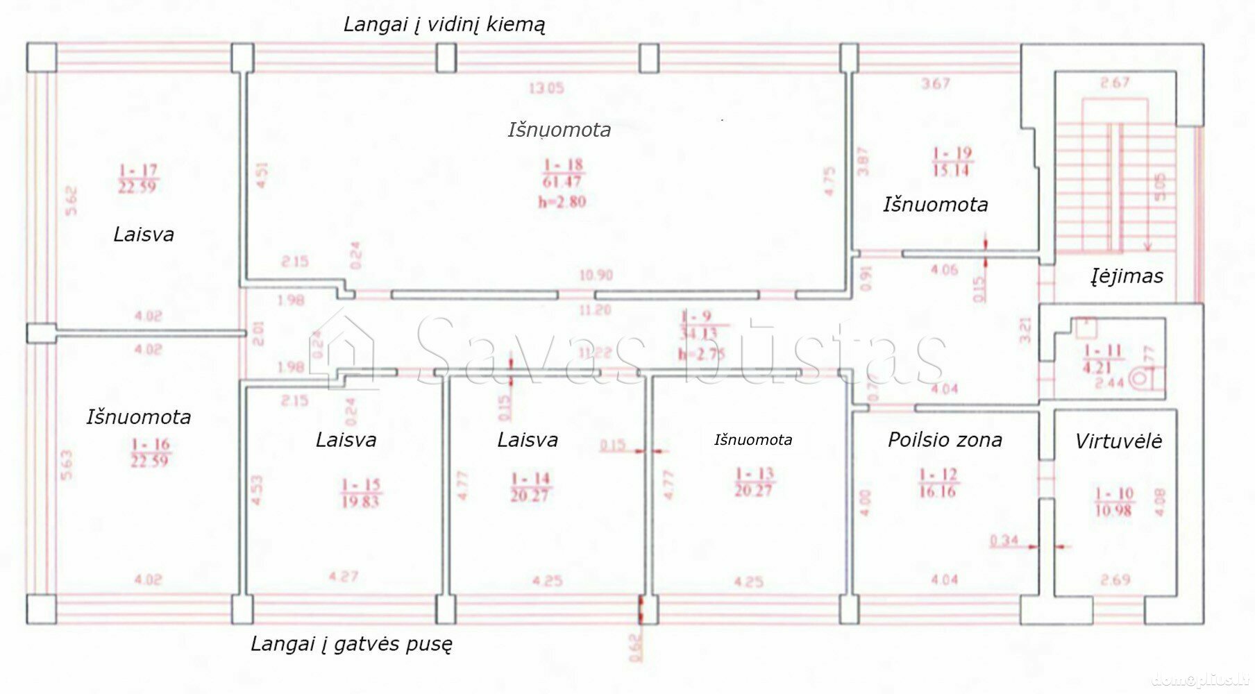 Biuro Patalpų nuoma Kaune, Aleksote, J. Šimoliūno g.