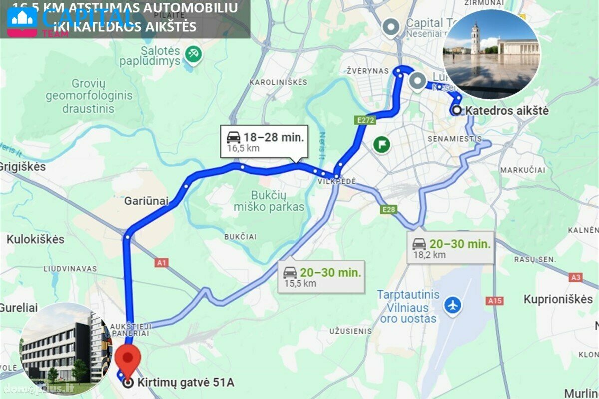 Parduodamos Biuro / Gamybos ir sandėliavimo patalpos Vilniuje, Paneriuose, Kirtimų g.