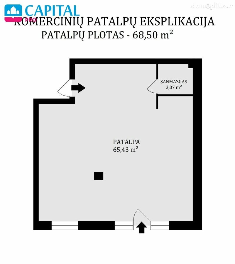 Parduodamos Biuro / Prekybos ir paslaugų patalpos Vilniuje, Lazdynėliuose, Lazdynėlių g.