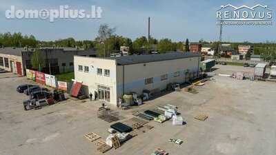 Продаётся Складскoe / Торговое/сервисное / Производственнoe и складскoe помещения Pakruojo rajono sav., Pakruojyje, Statybininkų g.