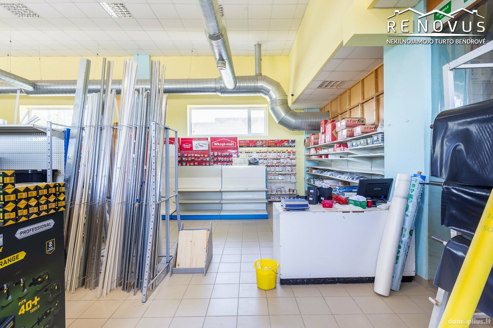 Parduodamos Sandėliavimo / Prekybos ir paslaugų / Gamybos ir sandėliavimo patalpos Pakruojo rajono sav., Pakruojyje, Statybininkų g.