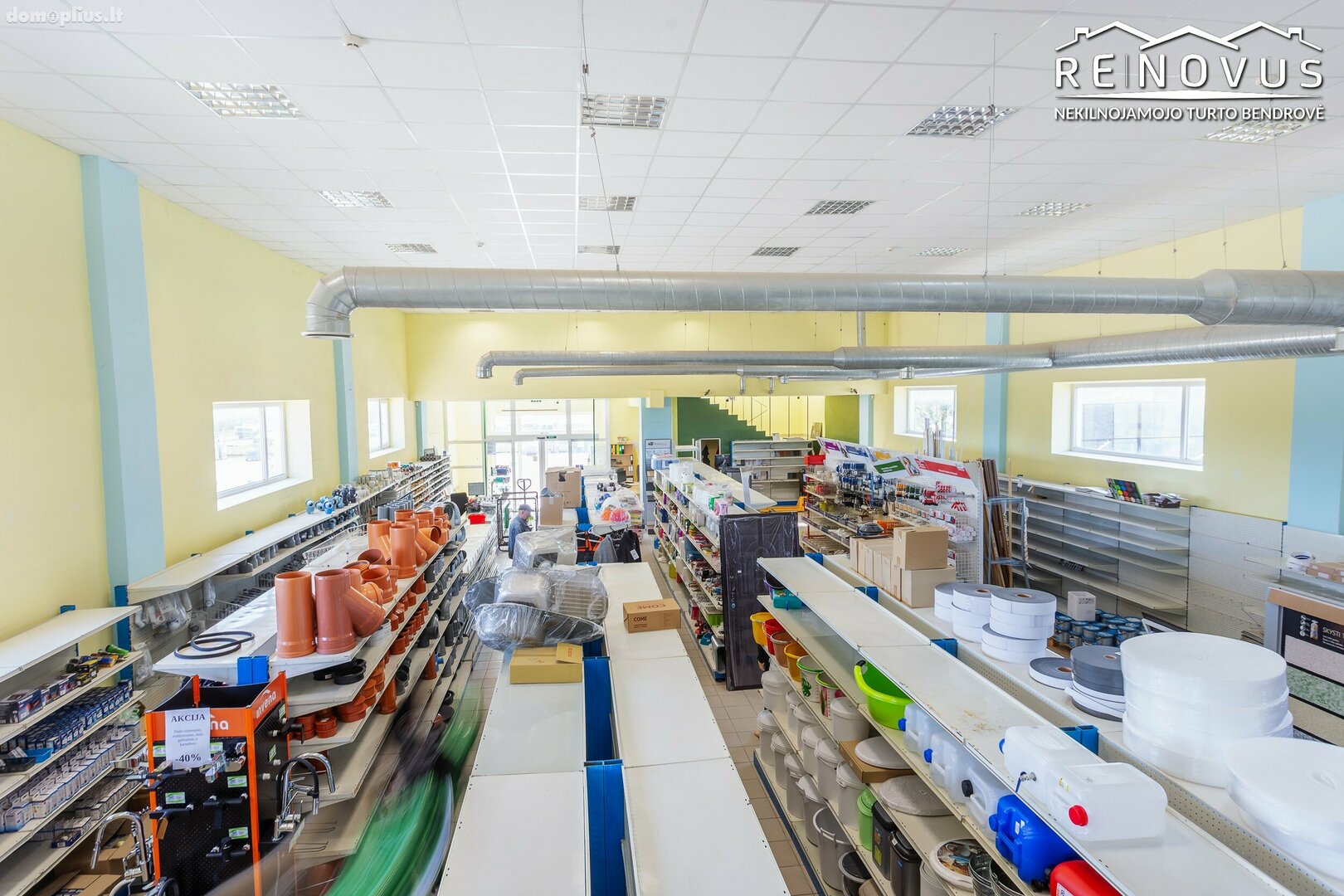 Parduodamos Sandėliavimo / Prekybos ir paslaugų / Gamybos ir sandėliavimo patalpos Pakruojo rajono sav., Pakruojyje, Statybininkų g.