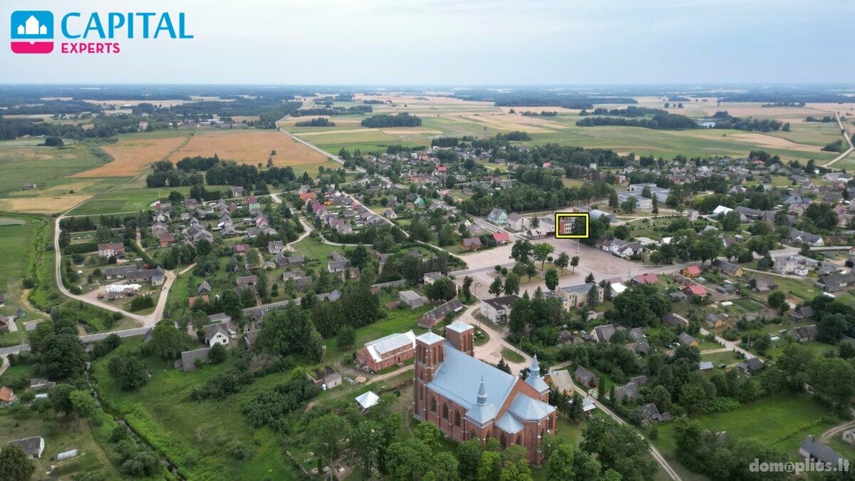 Parduodamos Biuro / Kita patalpos Rokiškio rajono sav., Kamajuose, A. Strazdo a.