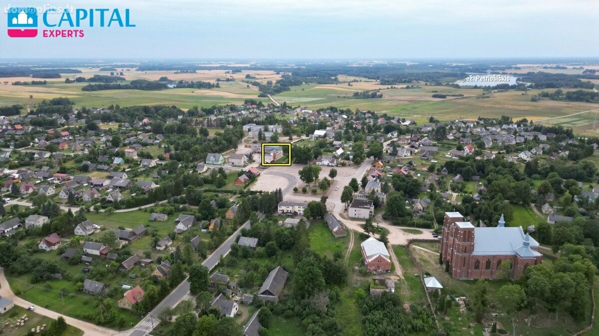 Parduodamos Biuro / Kita patalpos Rokiškio rajono sav., Kamajuose, A. Strazdo a.