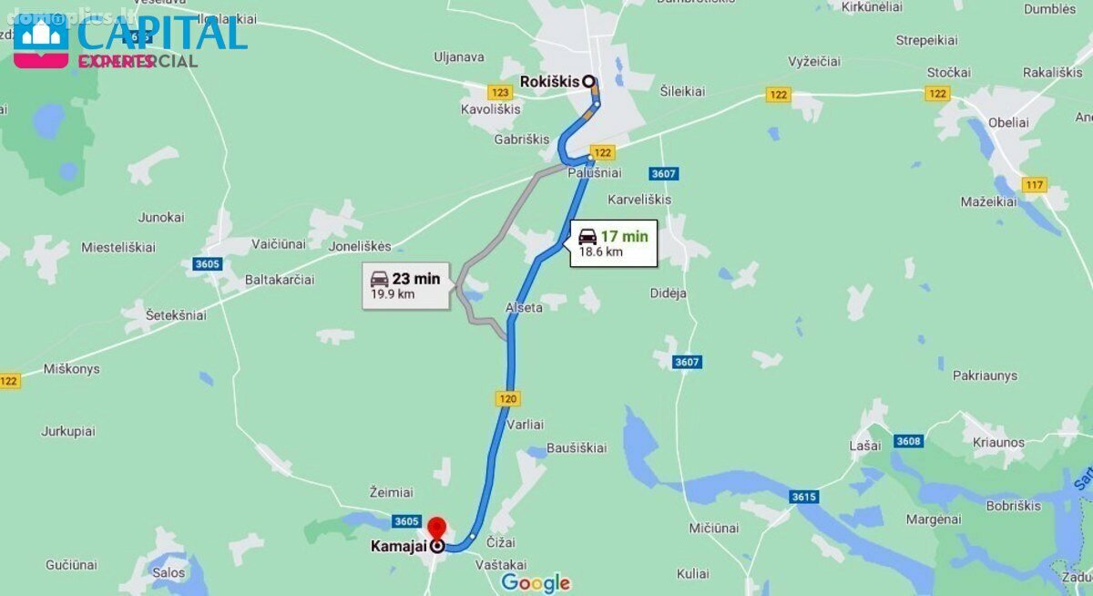 Parduodamos Biuro / Kita patalpos Rokiškio rajono sav., Kamajuose, A. Strazdo a.