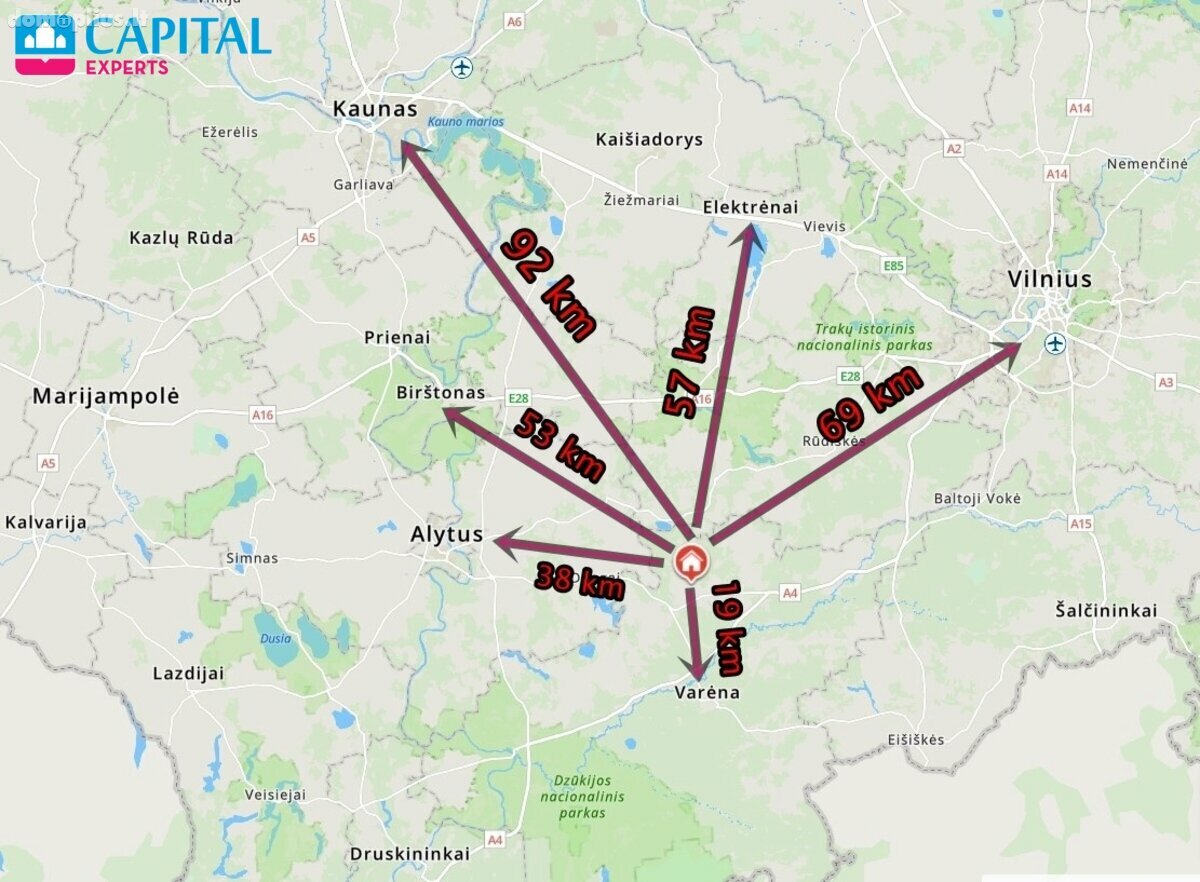 Parduodamos Kita patalpos Varėnos rajono sav., Sarapiniškėse