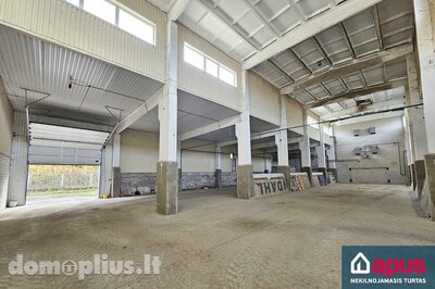 For sale Manufacture and storage premises Kupiškio rajono sav., Kupiškyje, Slavinčiškio g.